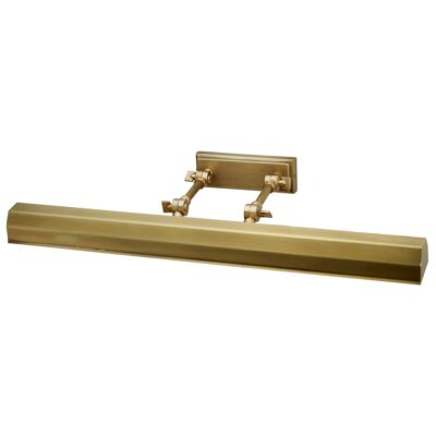 Hedgerow Manor Large Picture Light Aged Brass