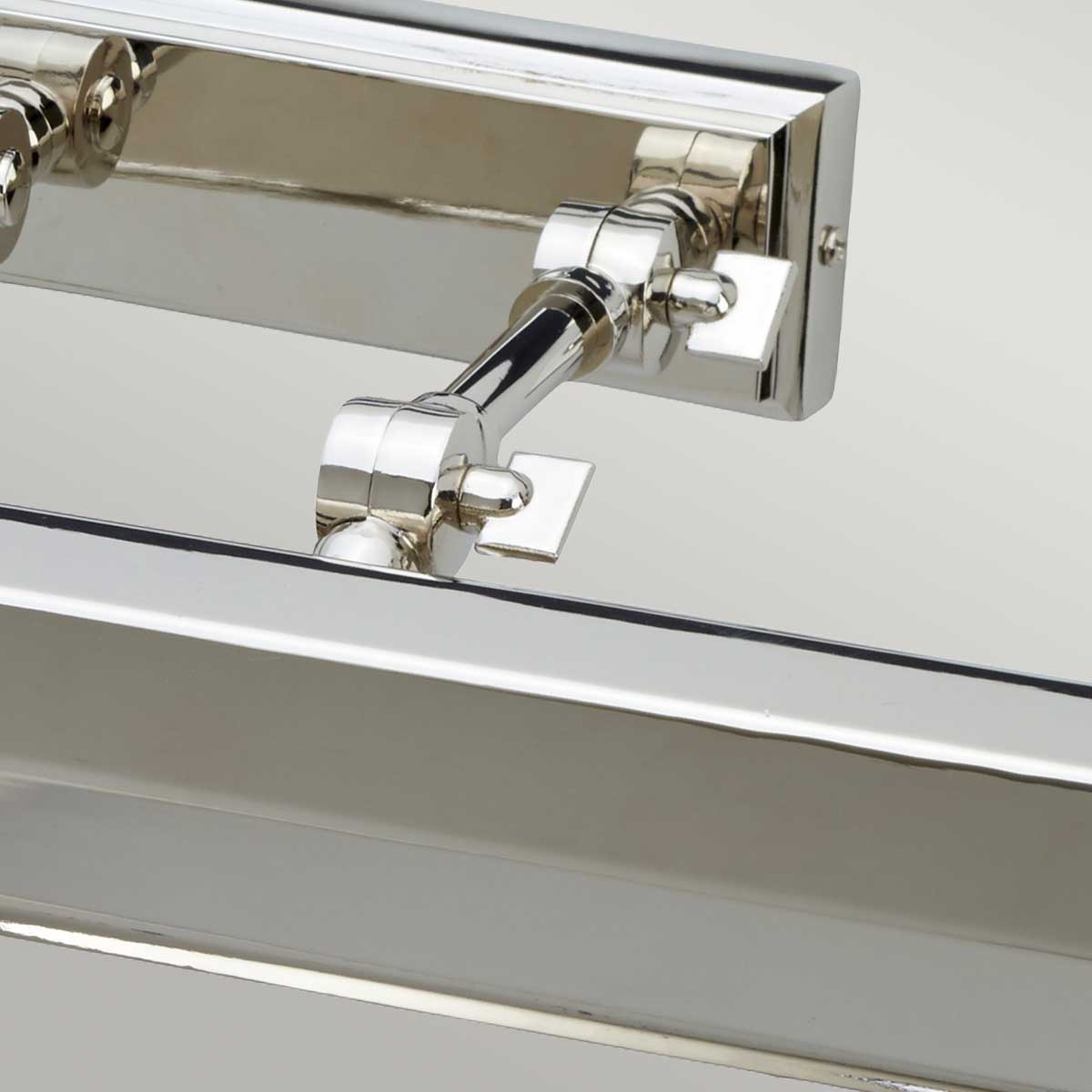 Hedgerow Manor Large Picture Light Polished Nickel Hedgerow Manor Large Picture Light Polished Nickel — detail view