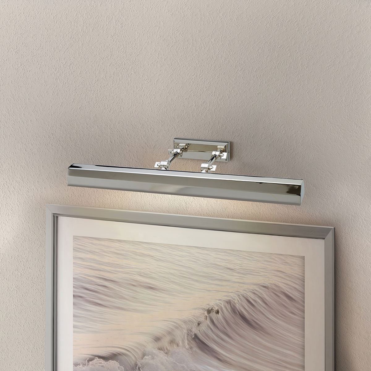 Hedgerow Manor Large Picture Light Polished Nickel Hedgerow Manor Large Picture Light Polished Nickel — lifestyle