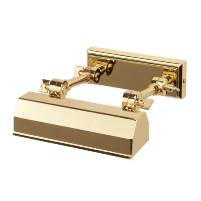 Hedgerow Manor Small Picture Light Polished Brass