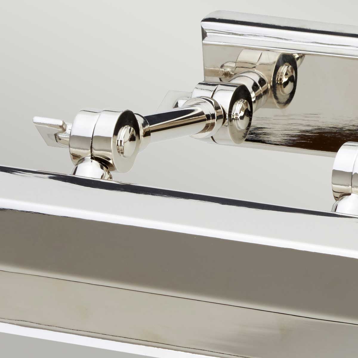 Hedgerow Manor Traditional Picture Light Polished Nickel Hedgerow Manor Traditional Picture Light Polished Nickel — detail view