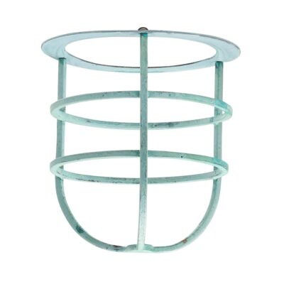 Heritage Fittings Ribbed Wire Cage Accessory Verdigris