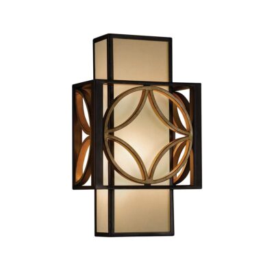 Heritage Parisienne Boxed Wall Light Bronze And Gold