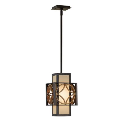 Heritage Parisienne French Provincial Cage Pendant Light Bronze And Gold