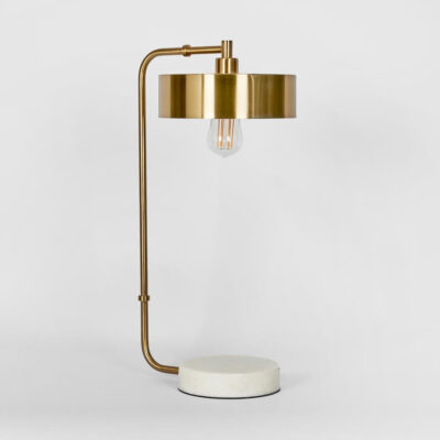 Highbury Hamptons Table Lamp Antique Brass