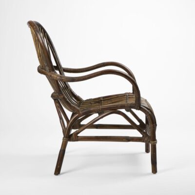 Highgrove Hamptons Rattan Armchair Antique Finish