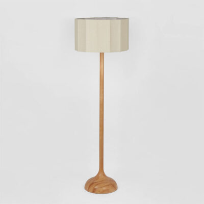 Hightower Hamptons Turned Timber Floor Lamp Base