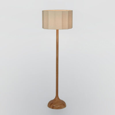 Hightower Hamptons Turned Timber Floor Lamp Base