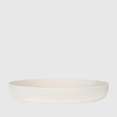 Hollowfield Bowl French Provincial Serving Bowl Chalk White