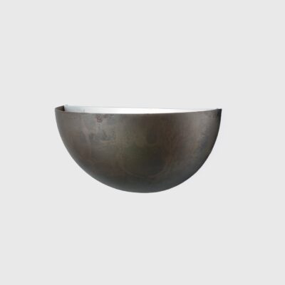 Imperia Half Moon Wall Light Antique Bronze