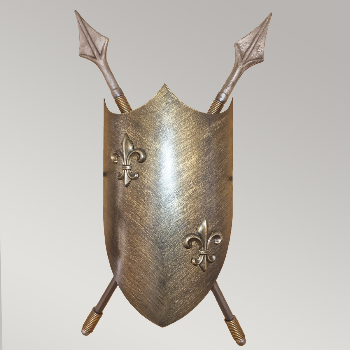 Ironclad Heritage Shield Wall Light Burnished Bronze Ironclad Heritage Shield Wall Light Burnished Bronze — detail view