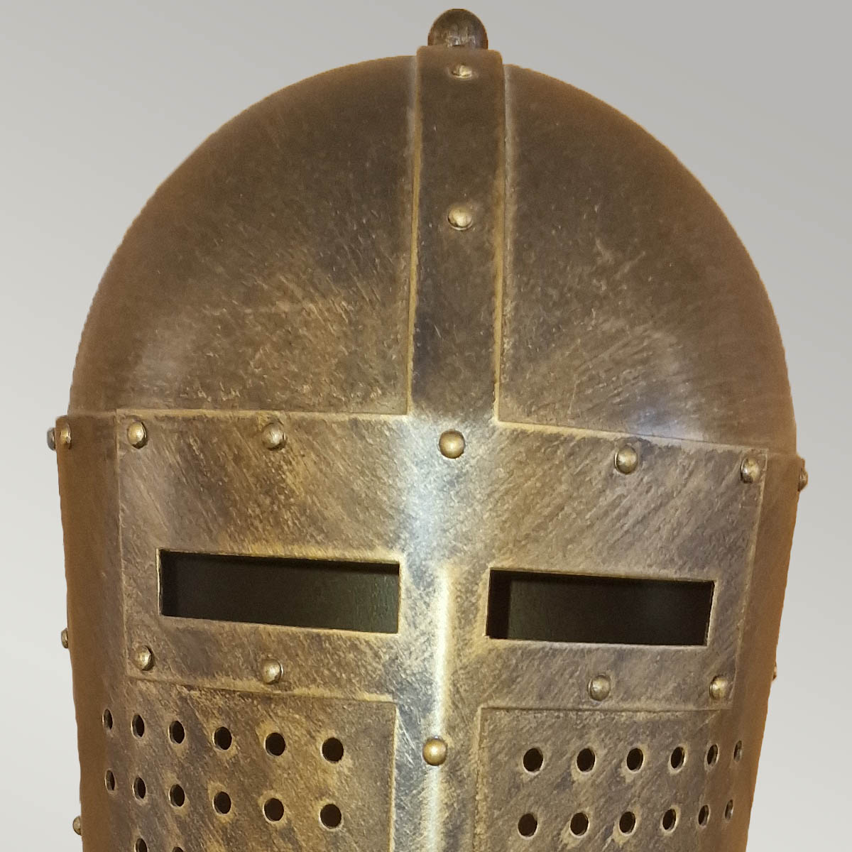 Ironclad Medieval Knight Table Lamp Burnished Bronze Ironclad Medieval Knight Table Lamp Burnished Bronze — detail view