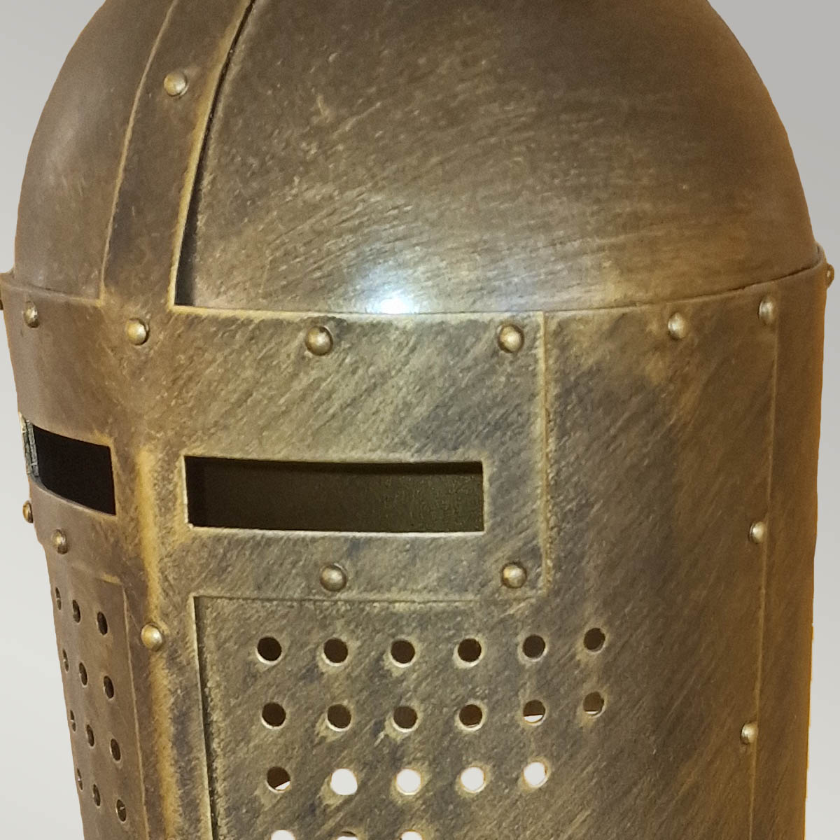 Ironclad Medieval Knight Table Lamp Burnished Bronze Ironclad Medieval Knight Table Lamp Burnished Bronze — detail view