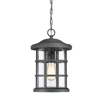 Ironhold Traditional Chain Lantern Earth Black