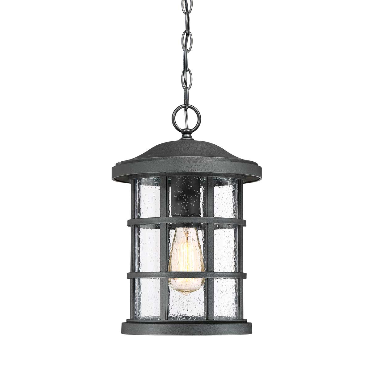 Ironhold Traditional Chain Lantern Earth Black