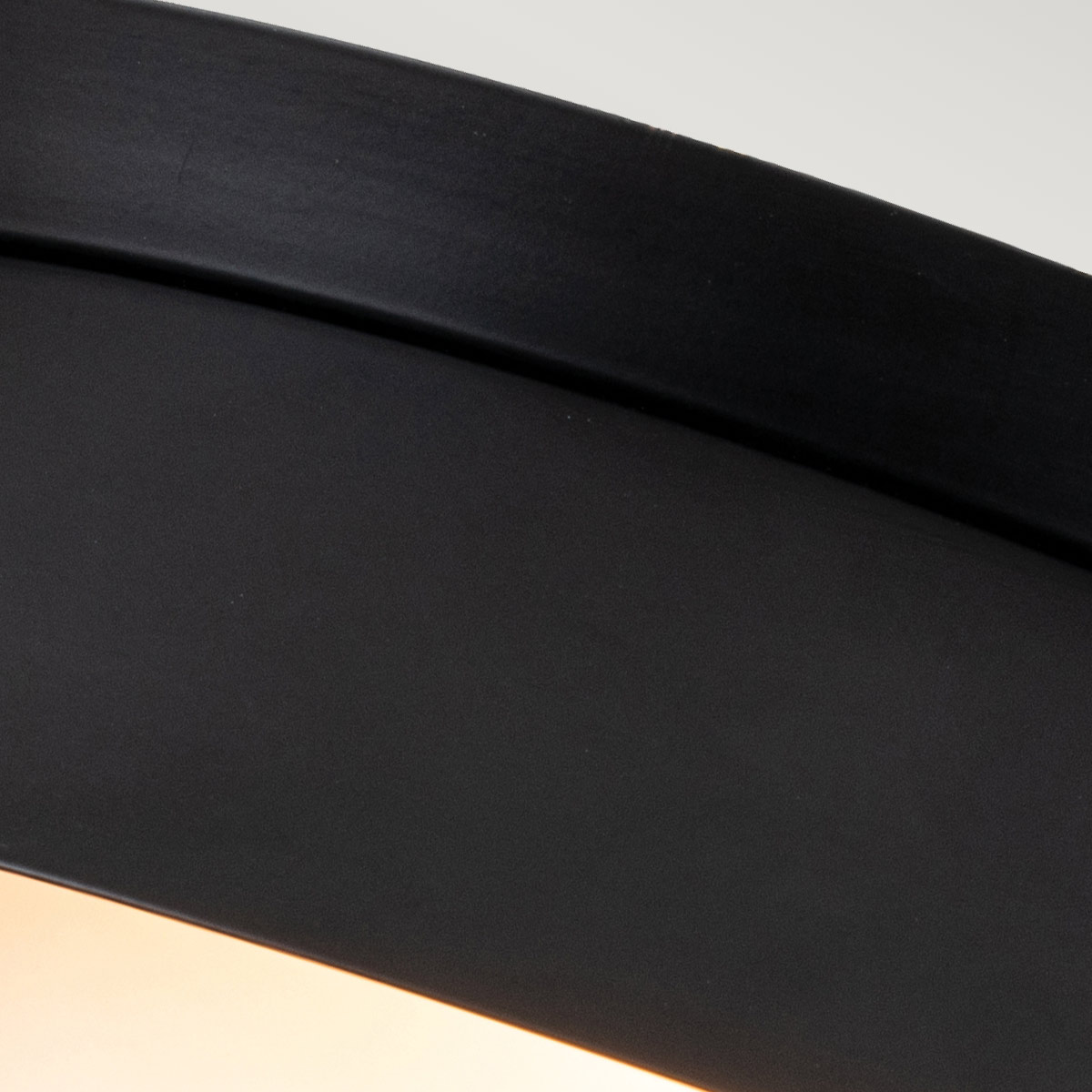 Kensworth Ceiling Flush Matte Black Kensworth Ceiling Flush Matte Black — detail view