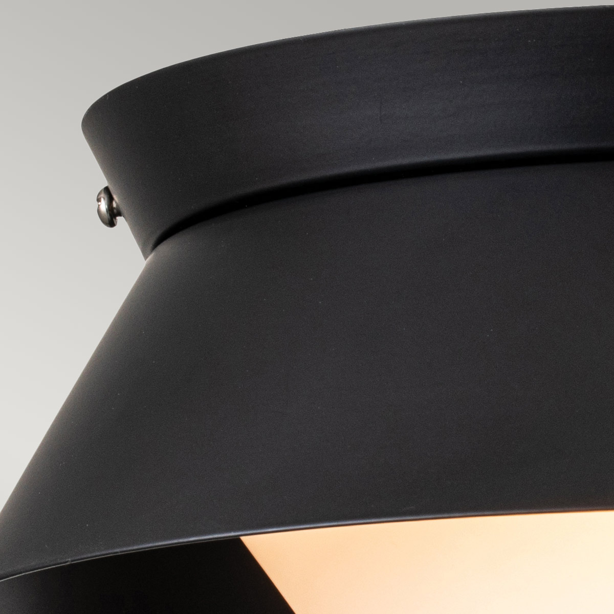 Kensworth Ceiling Flush Matte Black Kensworth Ceiling Flush Matte Black — detail view