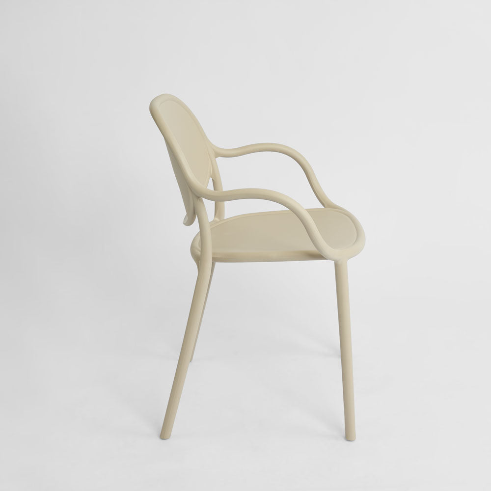 Kentbury Dining French Provincial Outdoor Armchair in Beige Kentbury Dining French Provincial Outdoor Armchair in Beige