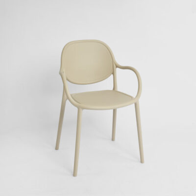 Kentbury Dining French Provincial Outdoor Armchair in Beige