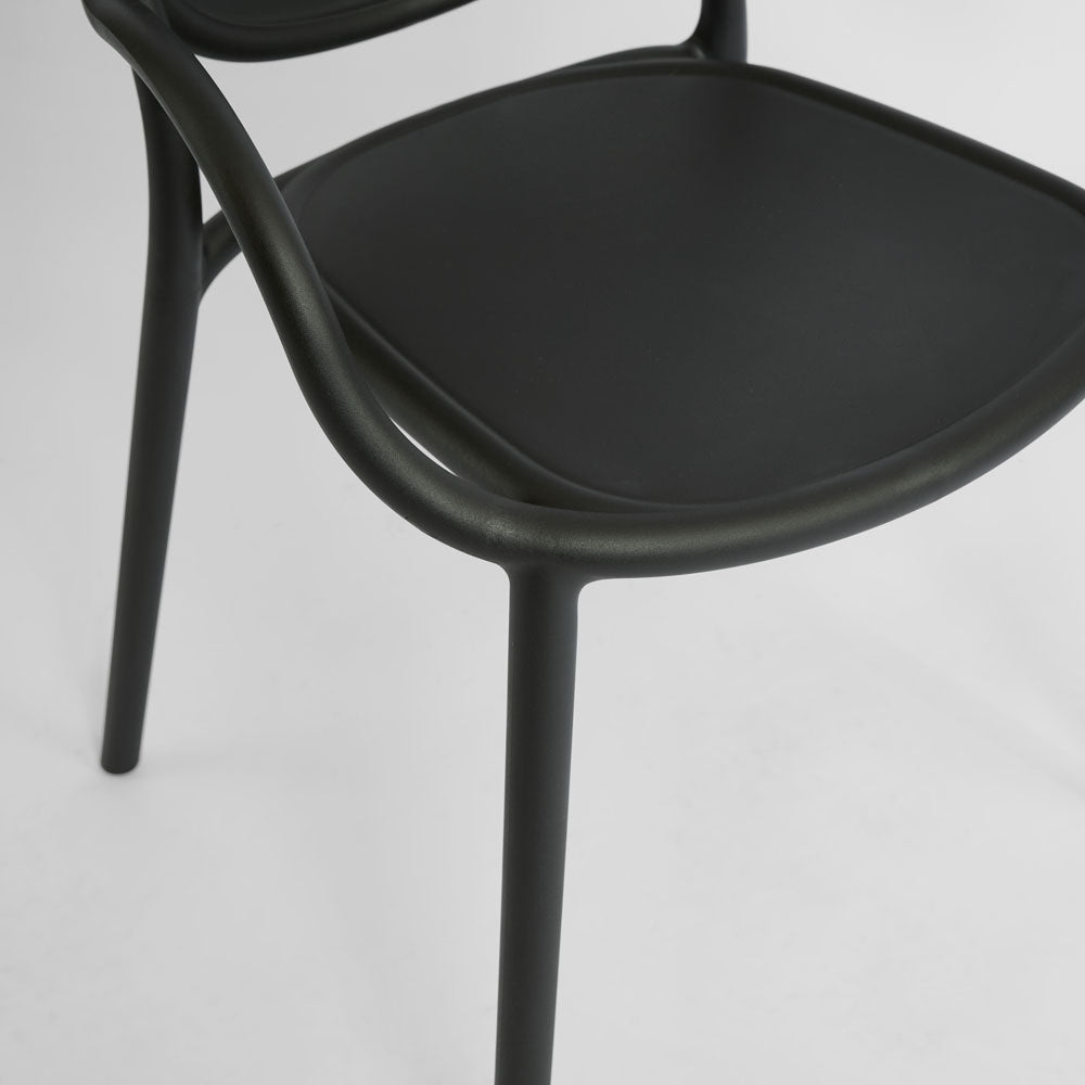 Kentbury Dining French Provincial Outdoor Armchair in Black Kentbury Dining French Provincial Outdoor Armchair in Black