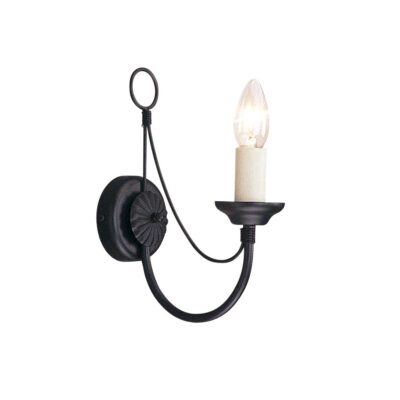 Kentridge Hall Gothic Wall Light Black