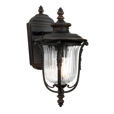 Kestrel Hollow Traditional Outdoor Wall Lantern Rubbed Bronze