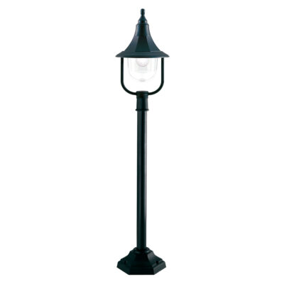 Kilkenny Vale Traditional Outdoor Pillar Lantern Black