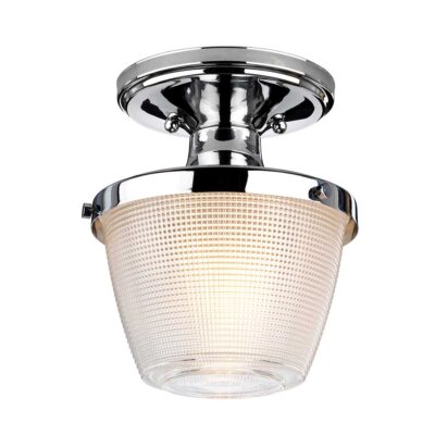 Kilmartin Heritage Ceiling Flush in Polished Chrome
