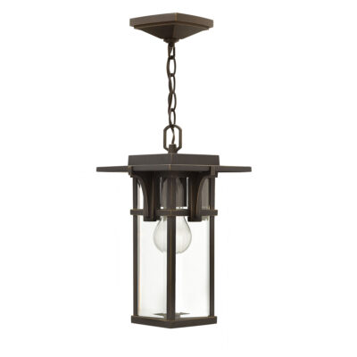 Kingsbury Row Transitional Chain Lantern Oil Rubbed Bronze