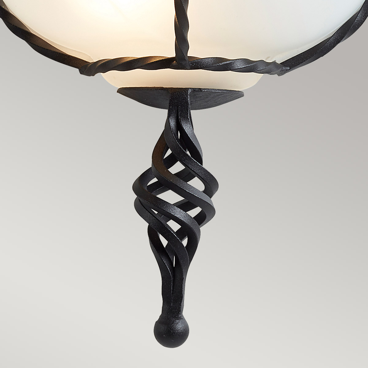 Kingscliff Hollow French Provincial Wall Light Black Kingscliff Hollow French Provincial Wall Light Black — detail view