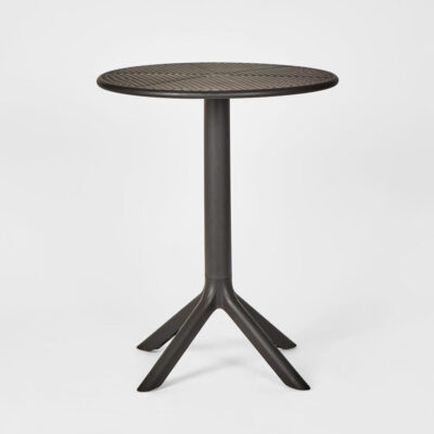 Kingscote Bistro Round Outdoor Table Black