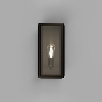 Kingscote Industrial Box Wall Light Old Bronze