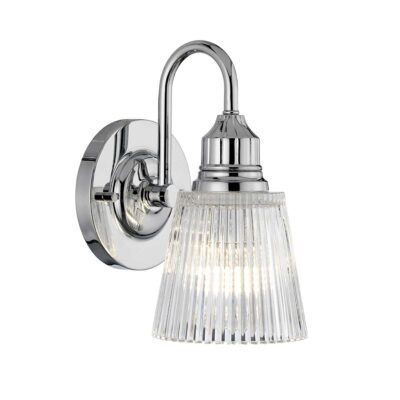 Kingscote Traditional Wall Light Polished Chrome