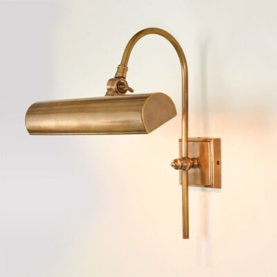 Kingsford Hamptons Picture Wall Light Antique Brass