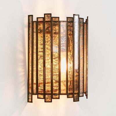Kingsgate Half Round Wall Light Antique Copper