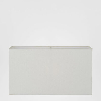Kingsland Hamptons Rectangle Lamp Shade XL Textured Ivory