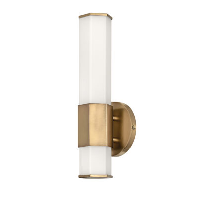 Kingsleigh Retro Modern Wall Light Heritage Brass