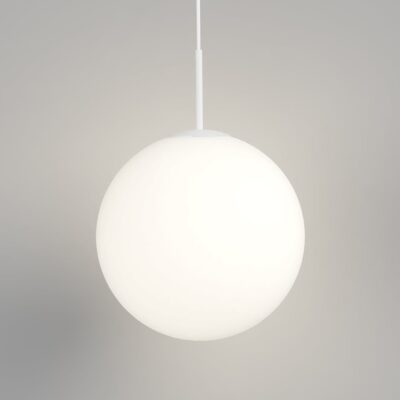 Kingsley Round Contemporary Pendant Light Extra Large Large Textured White