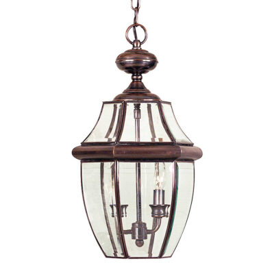 Kingsmill Traditional Chain Lantern in Aged Copper