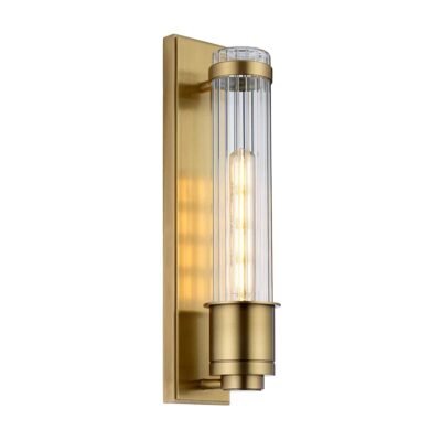 Kingsmoor Vintage Wall Light Aged Brass