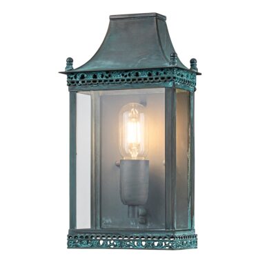 Kingswell Verdigris Traditional Wall Lantern