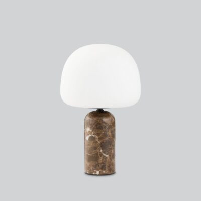 Kinross Contemporary Marble Table Lamp