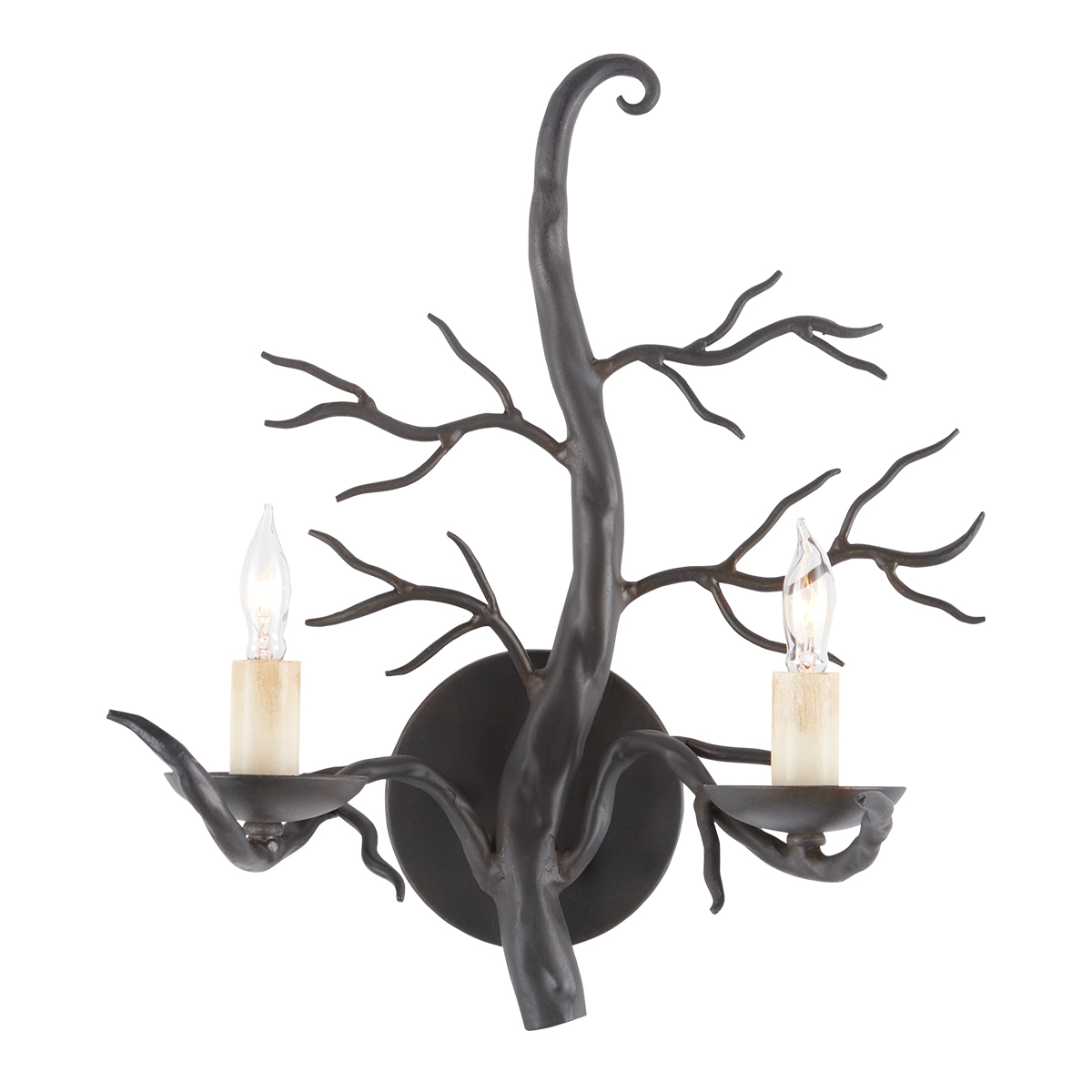 Kirrawee Park Artistic Branch Wall Light Old Iron Kirrawee Park Artistic Branch Wall Light Old Iron