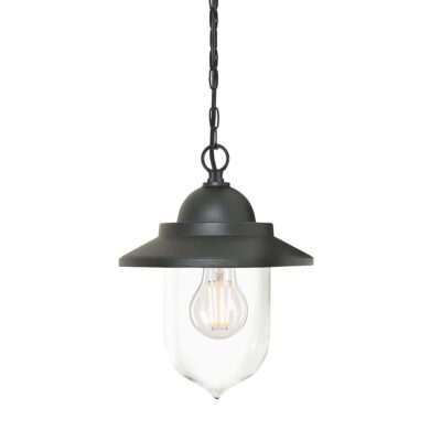 Kirribank Traditional Chain Lantern Black