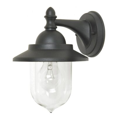 Kirribank Traditional Outdoor Wall Light Black