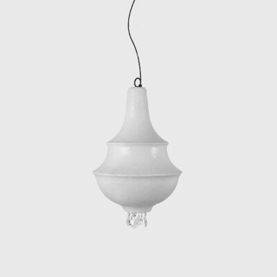 Lady Ashworth Small Pendant Light Matte White