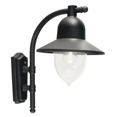 Lakehurst Traditional Outdoor Wall Light Black