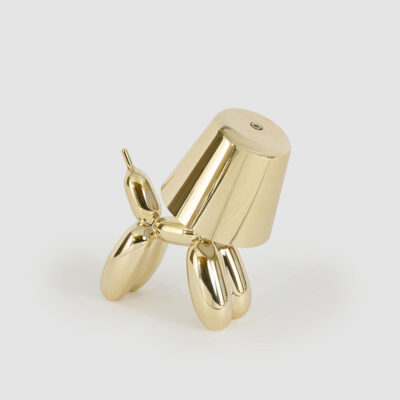 Lancaster Balloon Dog Rechargeable Table Lamp Brass