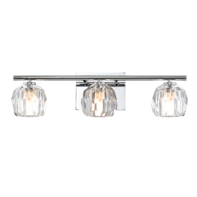 Lanesend Gate Crystal 3 Light Wall Light