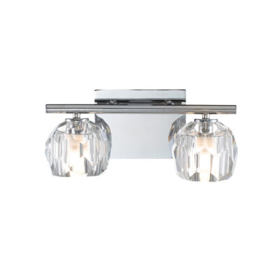 Lanesend Gate Crystal Twin Wall Light
